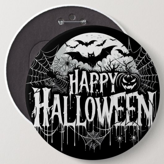 Halloween kunst Ronde Button 6,0 Cm (Voorkant /achterkant)