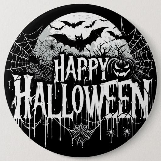 Halloween kunst Ronde Button 6,0 Cm (Voorkant)