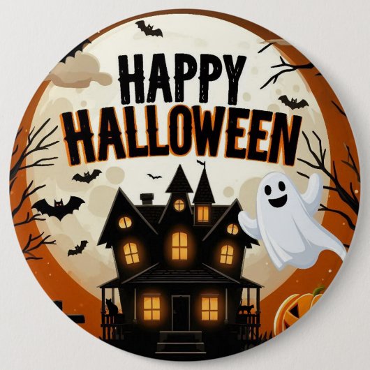 Halloween kunst Ronde Button 6,0 Cm (Voorkant)