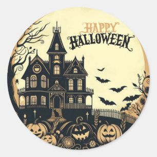 Halloween kunst Ronde Sticker