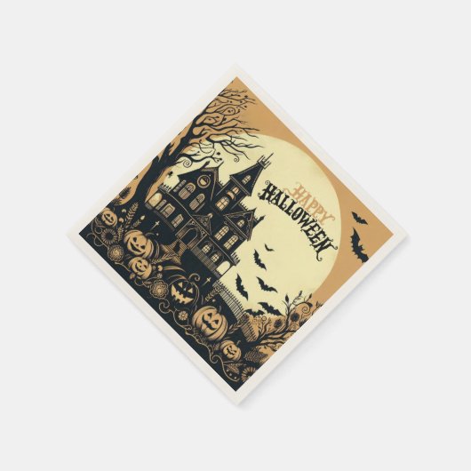 Halloween kunst Servet (Hoek)