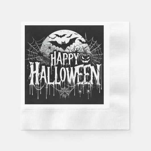 Halloween kunst Servet (Voorkant)