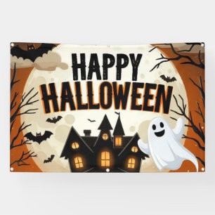 Halloween kunst Spandoek