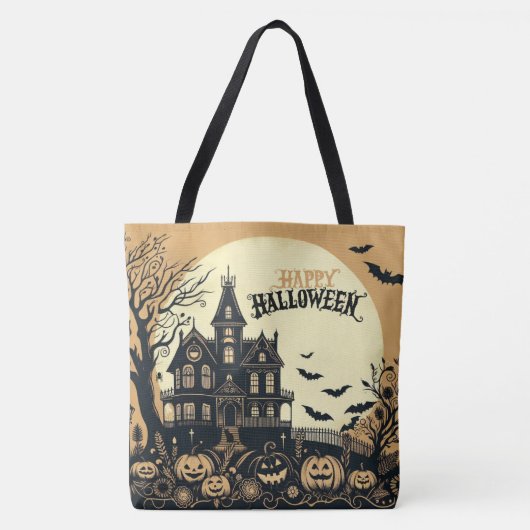  Halloween kunst Tote Bag (Voorkant)