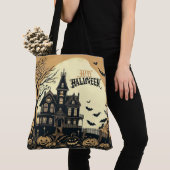  Halloween kunst Tote Bag (Dichtbij)