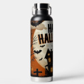  Halloween kunst Waterfles (Voorkant)