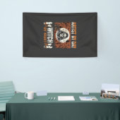 Halloween Kunstenaar overdag Heks 's nachts Ontwer Spandoek (Beurs)