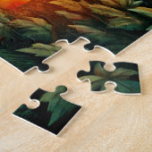 Halloween kunstpuzzel legpuzzel (Zijkant)