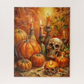 Halloween kunstpuzzel legpuzzel (Verticaal)