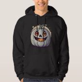 Halloween Kürbis Geist Hoodie (Voorkant)