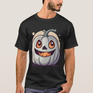 Halloween Kürbis Geist T-shirt