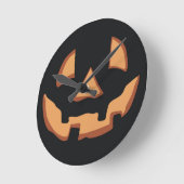 Halloween - Kürbisgesicht Ronde Klok (Hoek)