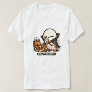 Halloween Kwaliteitscontrole Schattige Vampier  T-shirt
