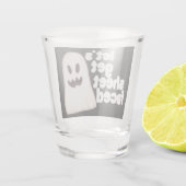 Halloween laat Humor op vel staan Shot Glas (Achterkant)