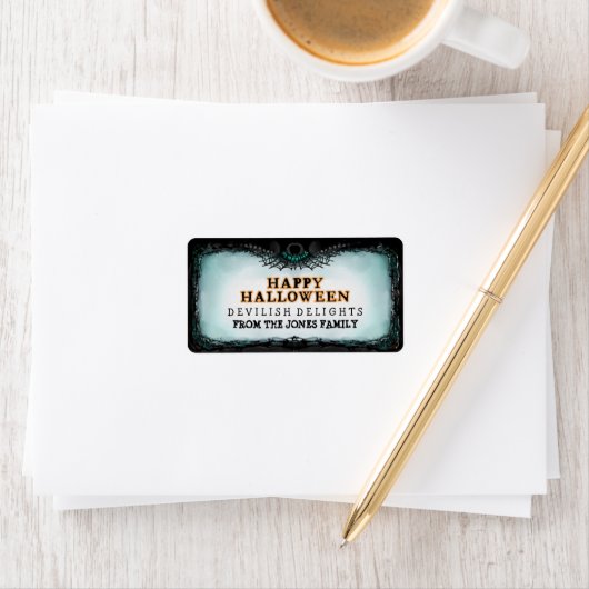 Halloween Label Happy Halloween - Treats Label (Insitu)