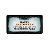 Halloween Label Happy Halloween - Treats Label (Voorkant)
