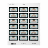 Halloween Label Happy Halloween - Treats Label (Full Sheet)