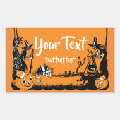 Halloween, label Trick or treat (Voorkant)