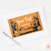 Halloween, label Trick or treat (Envelop)