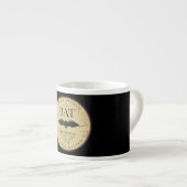 Halloween-label voor BBT-druppels Espresso Kop (Voorkant rechts)