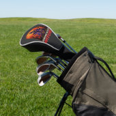 Halloween Laboratorium Monster Pompoen Maan Vector Golfheadcover (Insitu)