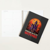 Halloween Laboratorium Monster Pompoen Maan Vector Planner (Display)