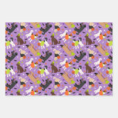 Halloween Labradoodle/Goldendoodle Inpakpapier Vel (Voorkant)