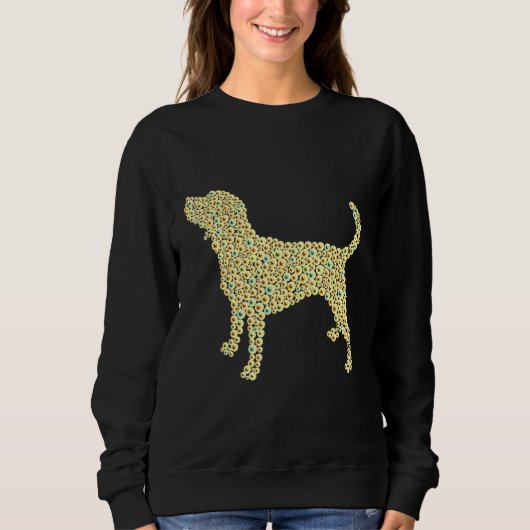Halloween Labrador Dog Retriever Labrador Owner Trui (Voorkant)