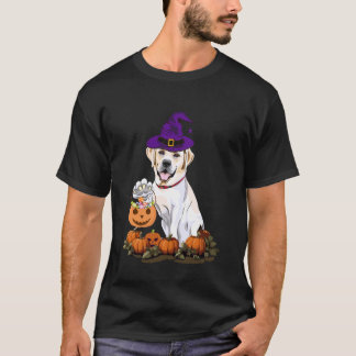 Halloween Labrador Heks T-shirt