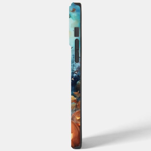 Halloween Labrador met pompoenen eng Case-Mate iPhone Case (Achterkant / Links)