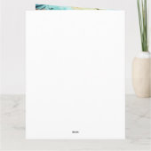 Halloween Labrador met pompoenen eng Kaart (Achterkant)