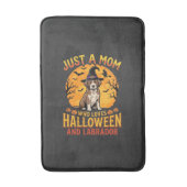 Halloween Labrador Moeder Heks Hond Ontwerp_1 Badmat (Voorkant Verticaal)