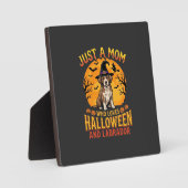 Halloween Labrador Moeder Heks Hond Ontwerp_1 Fotoplaat (Voorkant)