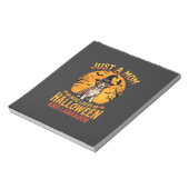 Halloween Labrador Moeder Heks Hond Ontwerp_1 Notitieblok (Linkerzijde)