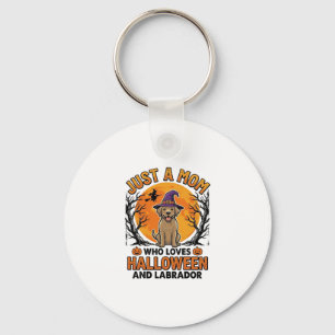 Halloween Labrador Moeder Vintage Hond Design_1 Sleutelhanger