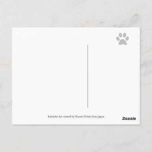 Halloween Labrador-Puppies en pompoenen Briefkaart (Achterkant)