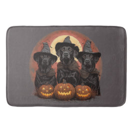 Halloween Labrador Retriever Honden Heksenhonden P Badmat