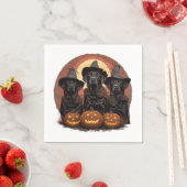 Halloween Labrador Retriever Honden Heksenhonden P Servet (Insitu)