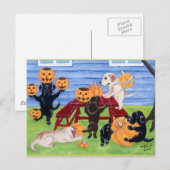 Halloween Labradors! Briefkaart (Voorkant / Achterkant)