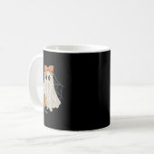 Halloween Lace Ghost Koffiemok (Voorkant links)