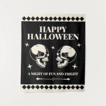 Halloween Lachende Schedels Plezier en Angst