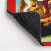  Halloween Lady in Red Muismat (Hoek)