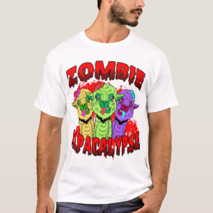 Halloween Lama Alpaca Grappige Lama Glama Cool Cad T-shirt