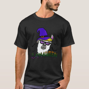 Halloween Lama Geweldig Halloween Premium T-shirt