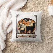 Halloween Lama Shirt Griezels Behandeling Kerkhof Kussen (Deken)
