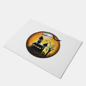 Halloween landschap deurmat (Schuin)