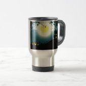 Halloween landschap reisbeker (Voorkant rechts)