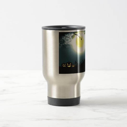 Halloween landschap reisbeker (Center)