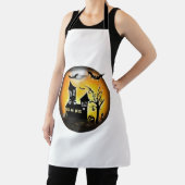 Halloween landschap schort (Insitu)