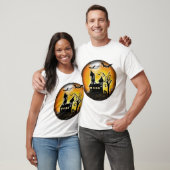 Halloween landschap t-shirt (Unisex)